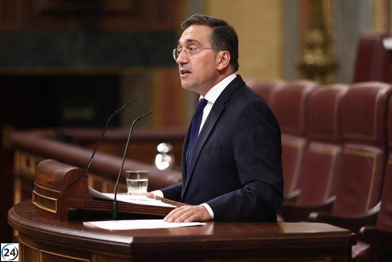 Albares solicita al PP su respaldo para avanzar en el pacto de Gibraltar en la Eurocámara.