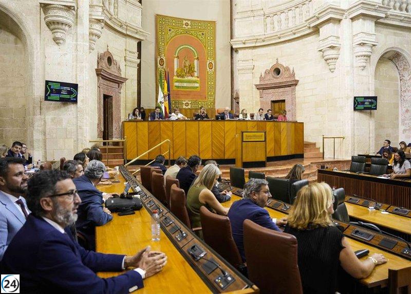 La Cámara de Andalucía solicita al Parlament que reconozca la aportación de la comunidad a la riqueza de Cataluña.