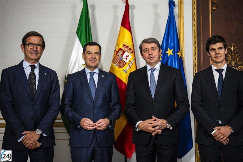 Moreno sostiene un encuentro con líderes de General Dynamics, clave en la industria de defensa.