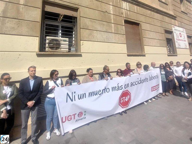 UGT-A pide la implementación de un nuevo modelo de prevención de riesgos laborales ante el alza de accidentes.