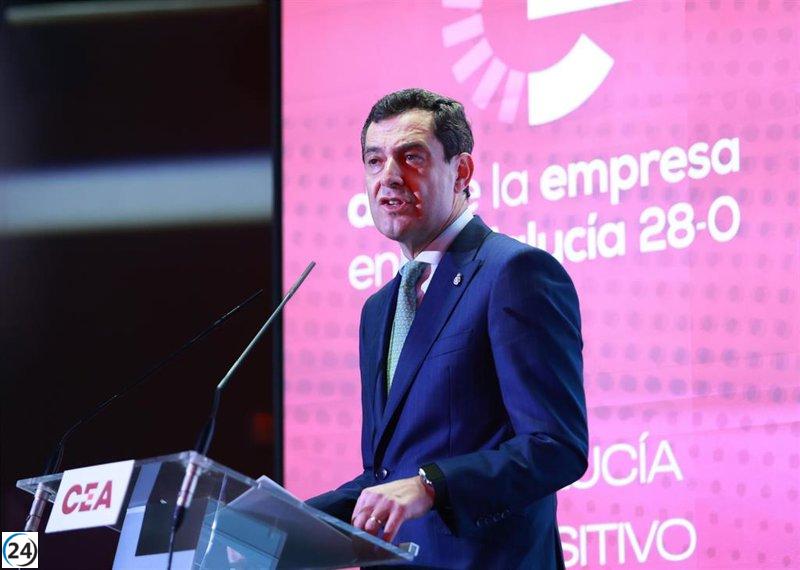 Moreno llama a la patronal a reconocer la importancia de la estabilidad creada por amplias mayorías: