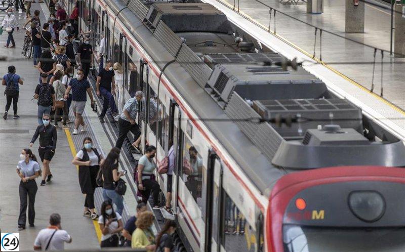 El Gobierno descarta el Cercanías para el Poniente de Almería por falta de población y demanda suficiente.