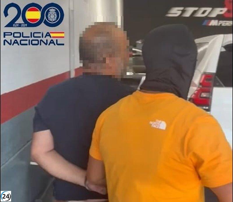 Capturan en Almonte a un destacado narcoperdedor de hachís que había escapado tras un permiso de salida.