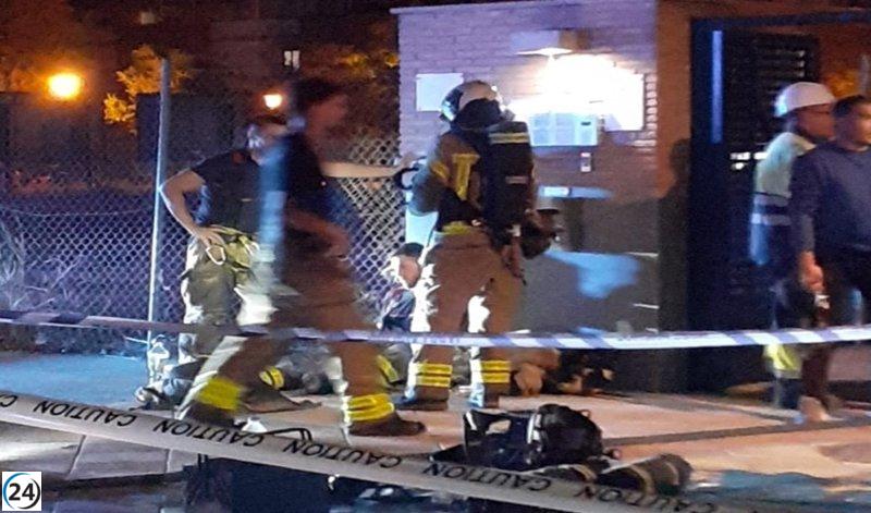 Explosión de gas en Atarfe deja cuatro heridos y obliga a evacuar a varias familias.