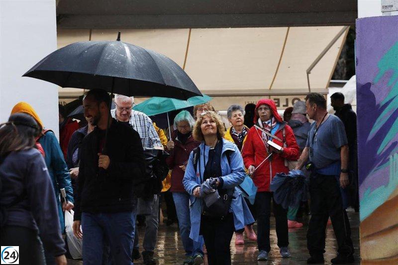 Andalucía enfrentará desde el viernes intensas lluvias que podrían acumular hasta 100 litros, según Aemet.