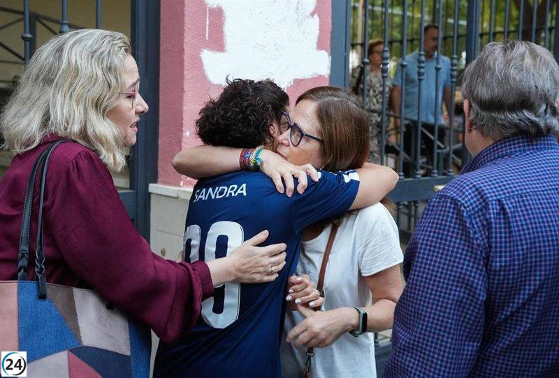 Los padres de Sandra Peña testifican este miércoles en la Fiscalía de Menores de Sevilla.