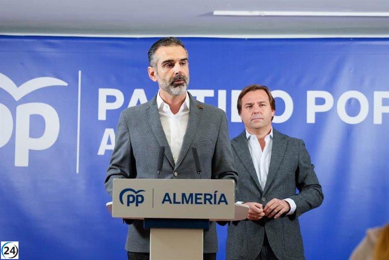 Pacheco liderará el PP de Almería tras la renuncia de García, quien asegura que podrá probar su inocencia.