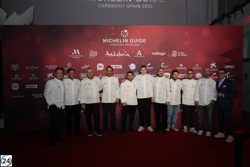 Andalucía celebra la apertura de cinco establecimientos con estrella Michelin en sus principales ciudades: Granada, Cádiz, Córdoba, Sevilla y Málaga.