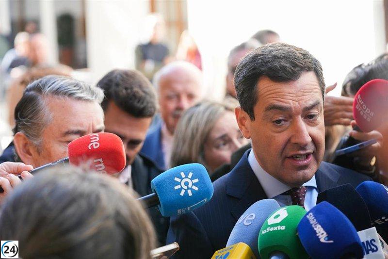 Moreno sugiere a Sánchez considerar elecciones debido a la corrupción en el PSOE.