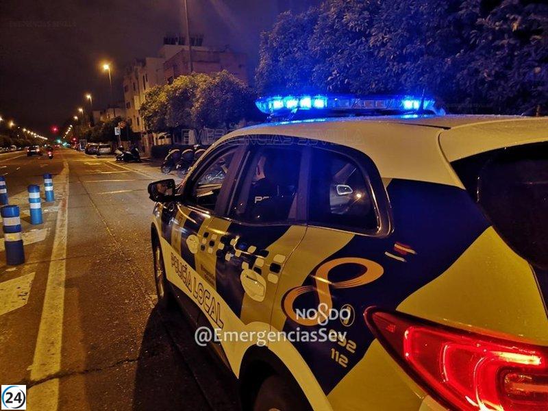 Heroica intervención de bomberos y policía en Sevilla salva a una anciana tras accidente doméstico.
