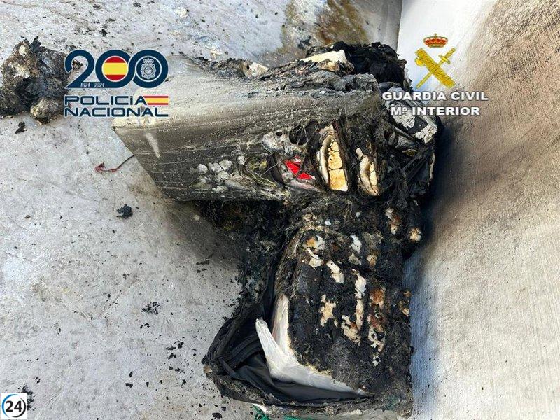 Desmantelada red internacional de narcotráfico: más de 2.200 kilos de cocaína incautados y cinco arrestos.