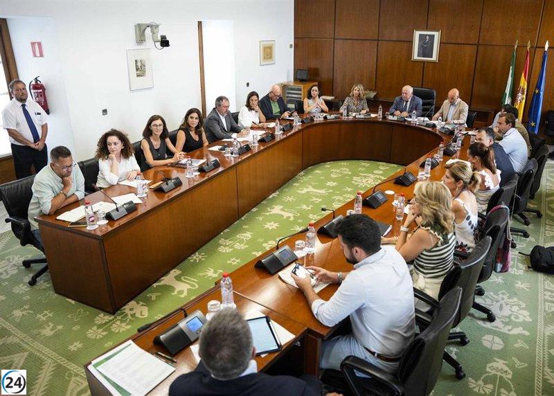 El PP-A desestima la solicitud de la oposición para un pleno en enero sobre sanidad y recursos económicos.