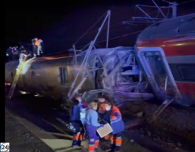 Tragedia en Adamuz: al menos 39 muertos y 152 heridos tras el descarrilamiento de trenes.