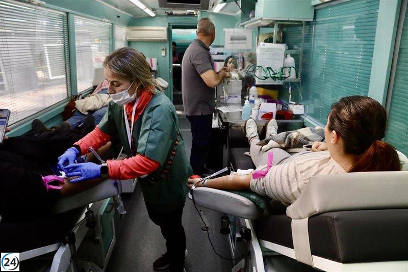 Andalucía supera en 2.600 unidades la media de reservas de sangre tras la movilización por la tragedia de Adamuz.