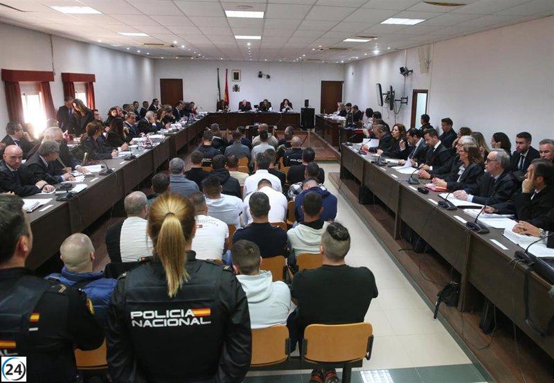 Comienza el macrojuicio del clan Los Castañas en Algeciras con seis acusados en rebeldía.