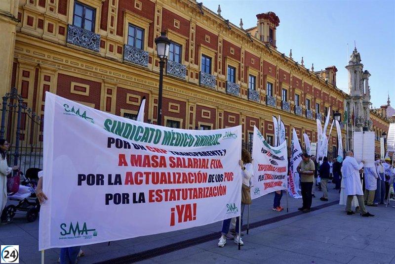La huelga de médicos en atención primaria tiene un seguimiento del 3,22% en el turno de mañana, según Salud.