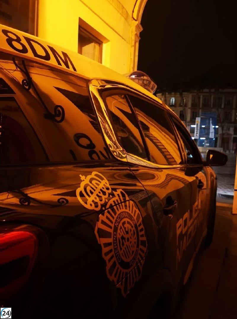 Detenido en relación con agresión mortal en el centro de Málaga.