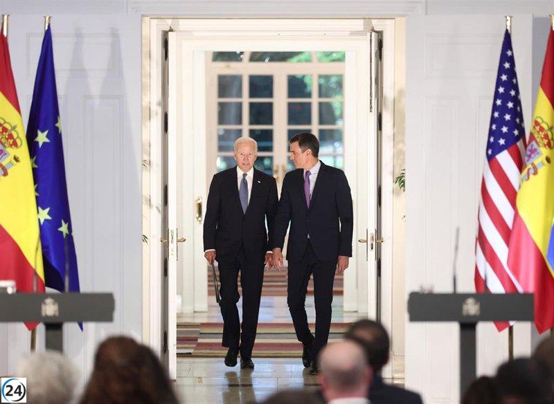 España y EE.UU. acuerdan la llegada de dos destructores a Rota antes de la reunión Sánchez-Biden.