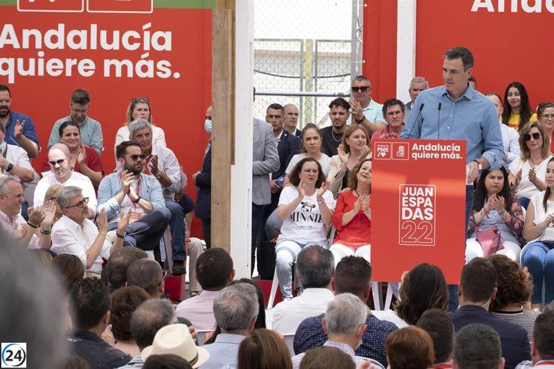 Pedro Sánchez clausura en Úbeda jornada sobre mundo rural.