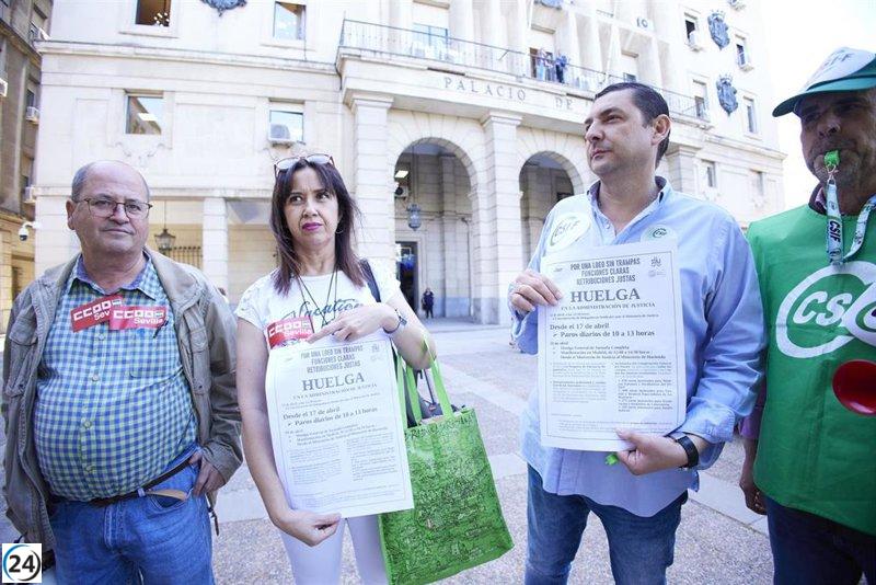 Este jueves funcionarios de Justicia paran por subida salarial