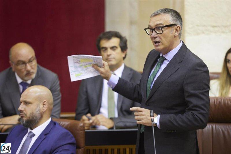 Vox exige a Moreno defensa de los agricultores de Doñana en la ley de regadíos.