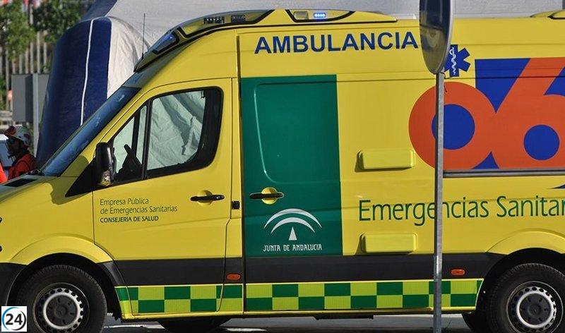 Fallece conductora de 65 años en accidente de tráfico en Sevilla.