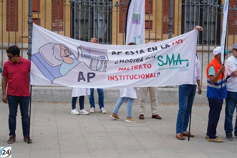 Sindicato Médico Andaluz exige soluciones para atención primaria en huelga de 24 horas.
