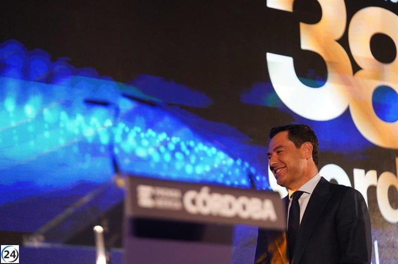 Moreno propone convocar Conferencia de Presidentes ante la sequía en Andalucía.