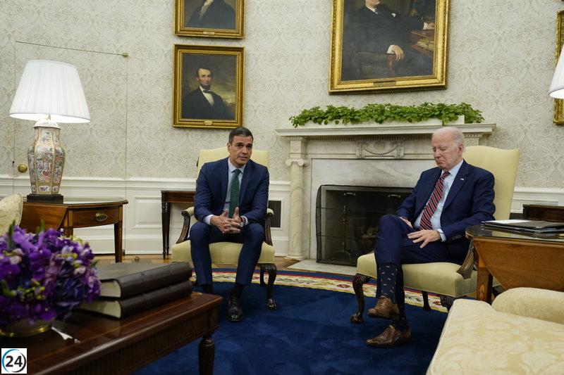 Sánchez y Biden pactan cita urgente para abordar la descontaminación de Palomares.