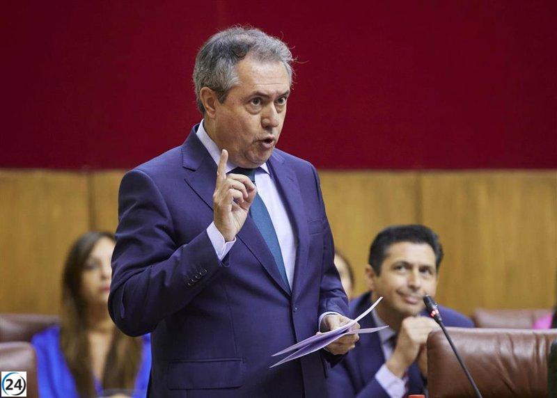 Espadas niega ocultar información de su reunión con Tezanos; Moreno no augura buenas noticias.