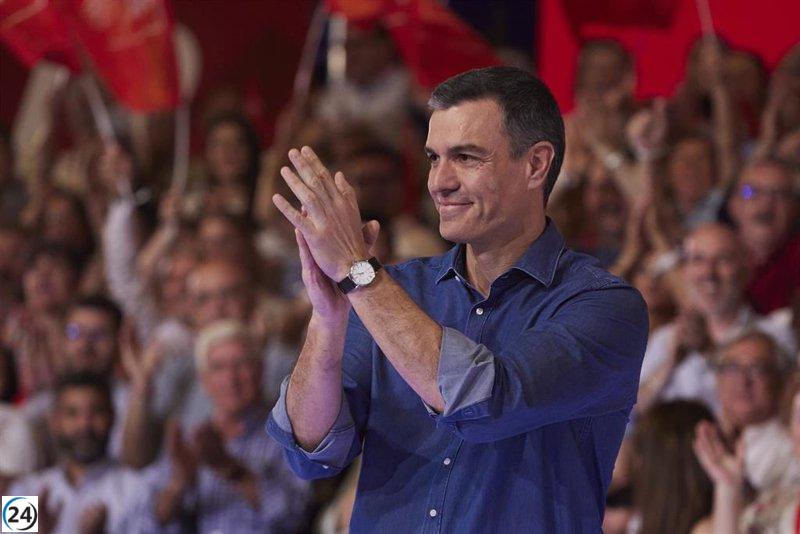 Pedro Sánchez cierra su campaña andaluza en Jerez de la Frontera.