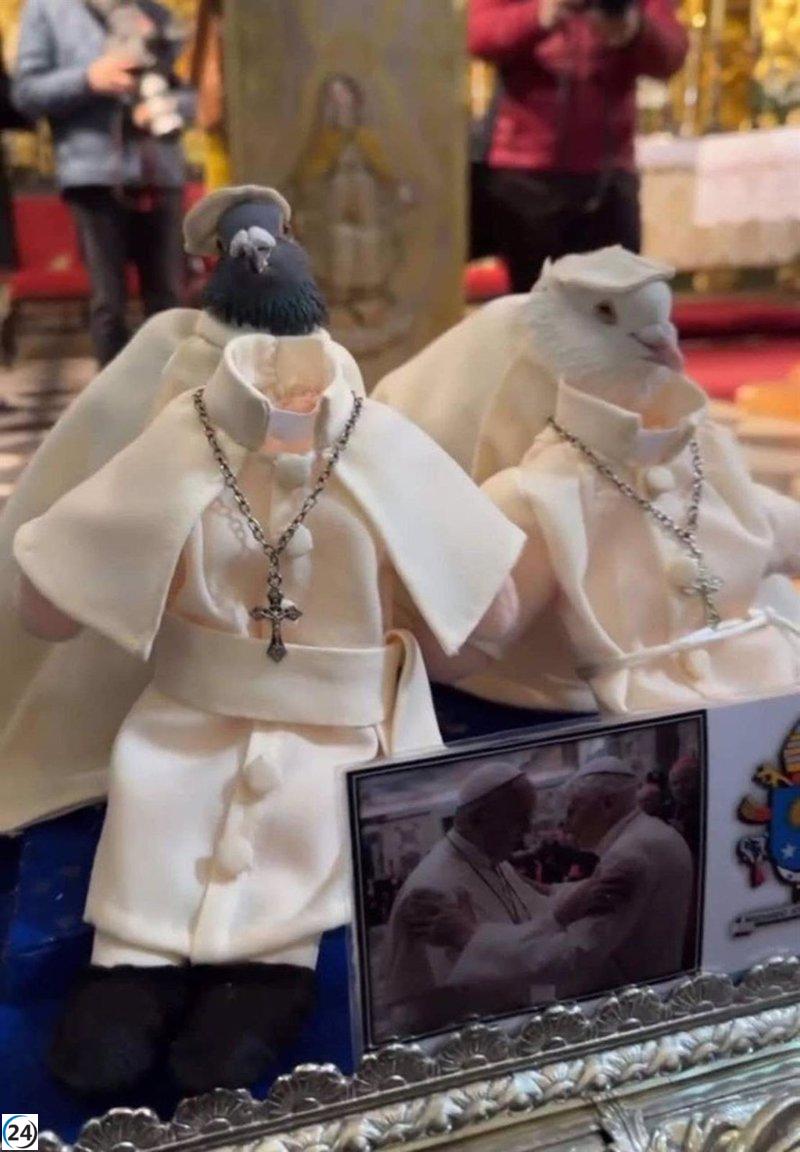 Multa de 2.000 euros por el uso de palomos disfrazados durante la Candelaria en Alcalá la Real.