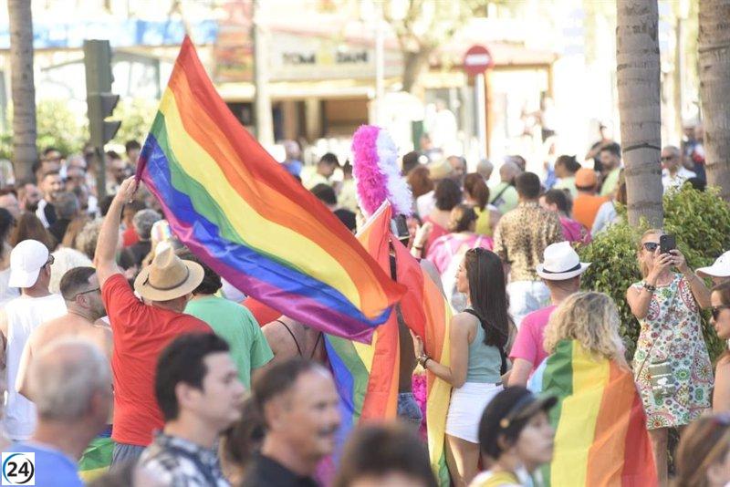 Torremolinos da visibilidad a la comunidad Lgtbiq+ mayor en el Pride.