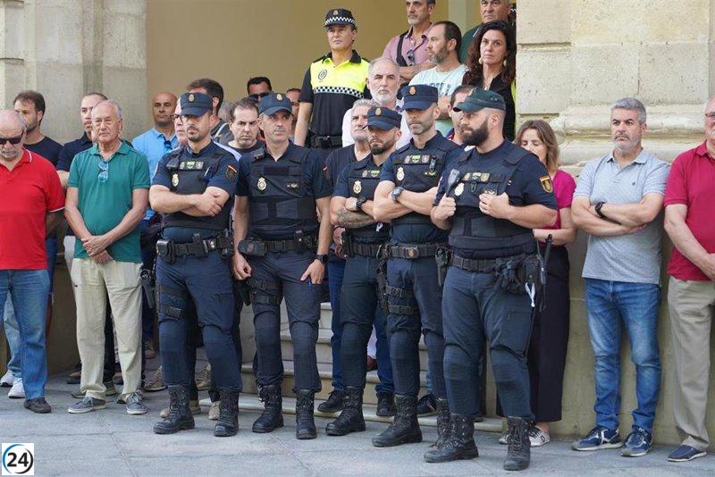 Policía de Andújar recibe Medalla de Oro tras fallecer en intervención vecinal.
