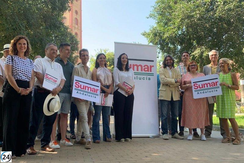 Sumar busca apoyo electoral en Andalucía para su candidatura con identidad andalucista.