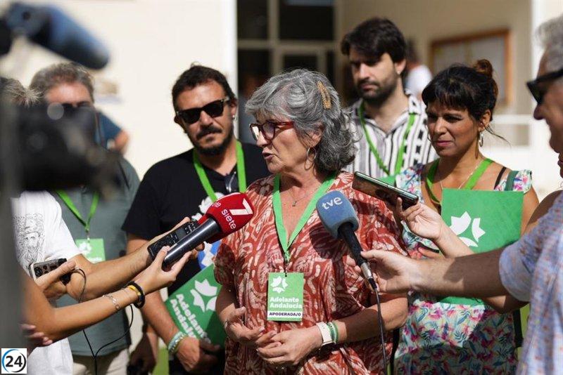 Adelante Andalucía atribuye sus resultados del 23J a la polarización y se abre a la reflexión.