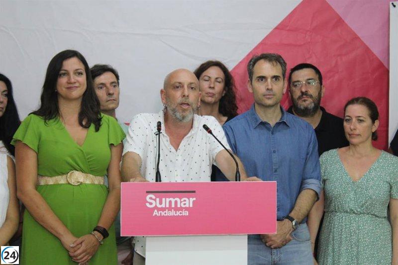 IU Andalucía confía en la continuidad del espacio de Sumar en su lucha por un país democrático después del 23J.