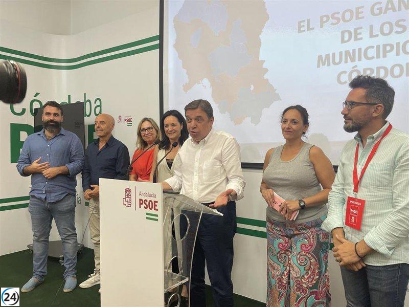 El ministro Planas destaca el éxito del PSOE en las elecciones y señala que el PP