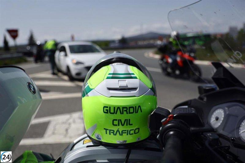 Dos personas mueren en accidentes de tráfico en Andalucía durante la operación especial del 1 de agosto.