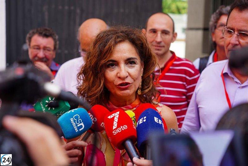 Montero destaca urgencia de reforma en financiación autonómica.
