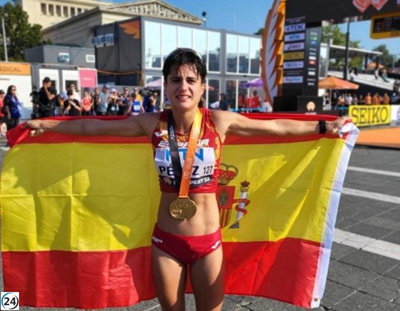 María Pérez se corona campeona mundial en la disciplina de marcha de 20 km