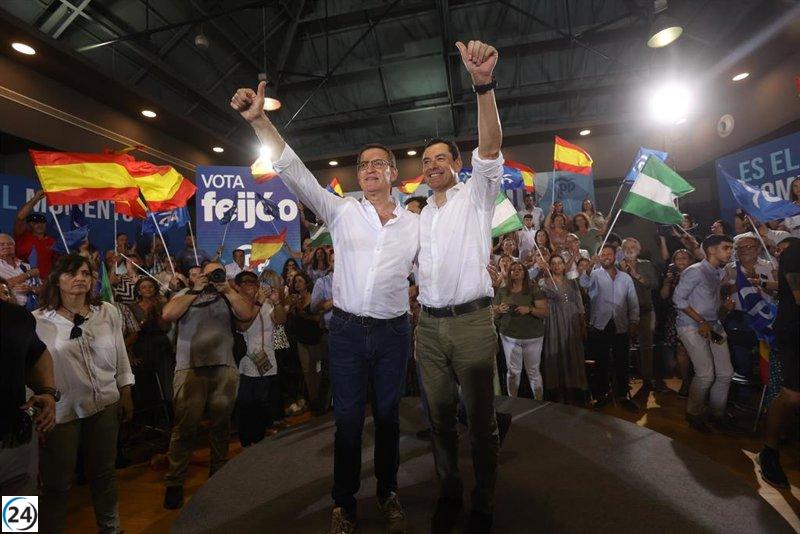Moreno aplaude la propuesta del Rey para investir a Feijóo: