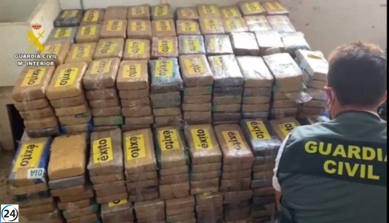 Arrestado hombre con 805 kg de cocaína en un polígono de Santa Fe (Granada)