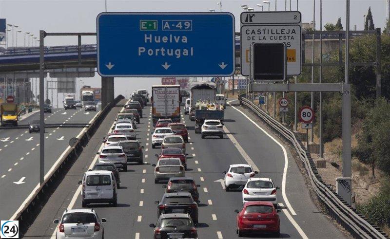 Más de 1,5 millones de desplazamientos previstos en Andalucía: comienza la