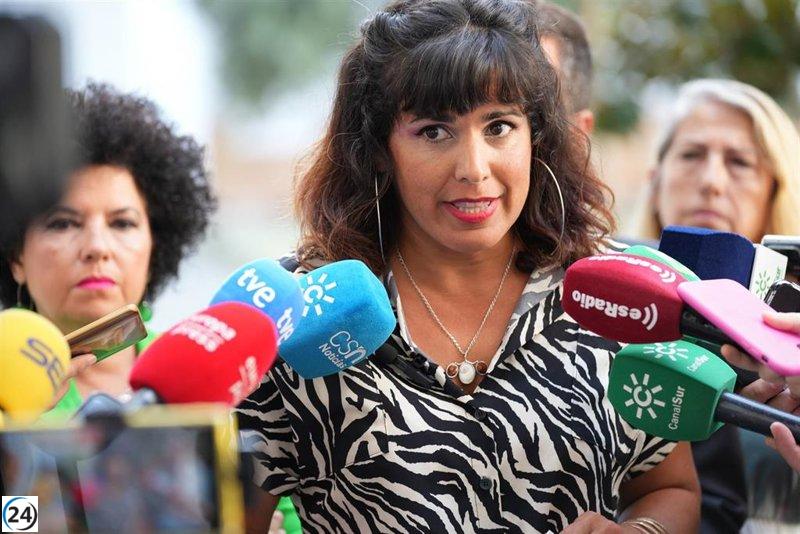 Teresa Rodríguez considera denunciar por prevaricación a la Mesa del Parlamento tras el fallo del TC.