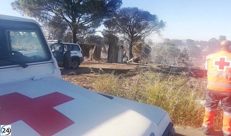 Trágico fuego en Palos de la Frontera: 200 hogares consumidos y múltiples heridos en un asentamiento
