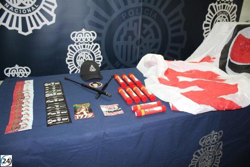 Incautados objetos contundentes a grupos ultras durante encuentros en Sevilla y Betis