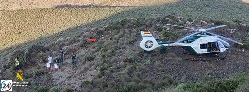 Trágico accidente aéreo en Parque Natural Cabo de Gata: dos víctimas fatales
