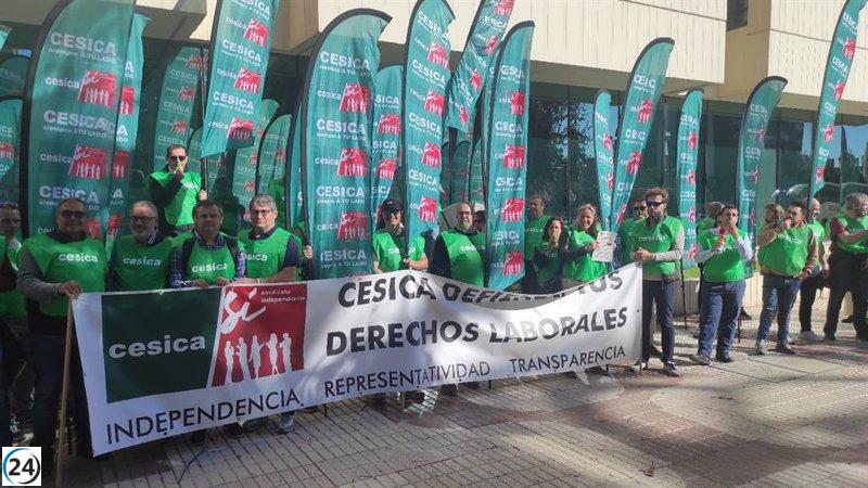 Los trabajadores de Unicaja Banco convocan una concentración por las desigualdades salariales