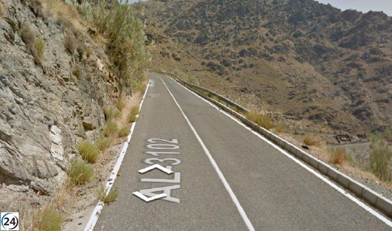 Motorista pierde la vida en trágico accidente en Velefique, Almería.